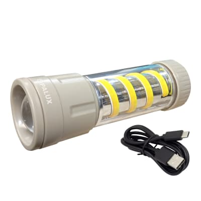Linterna LED tactica y camping 8W 800Lm Opalux