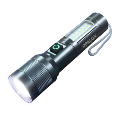 Linterna con lampara LED recargable 5w Opalux1