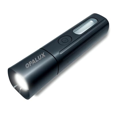 Linterna LED recargable con lampara 3w Opalux1