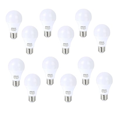 Foco 9W luz blanca pack 12 unidades Opalux1