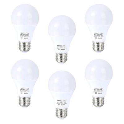 Foco 9W luz blanca pack 6 unidades Opalux1