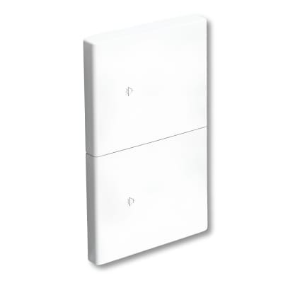 Interruptor doble inteligente Smart WIFI color Blanco Opalux1