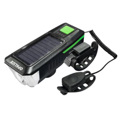 Linterna para bicicleta y luz posterior con sonido Opalux1