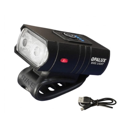 Luz delantera multifuncional para bicicleta Opalux1