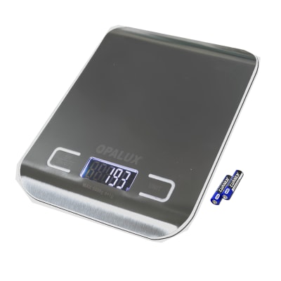 Balanza digital acerado para cocina soporta 5Kg Opalux