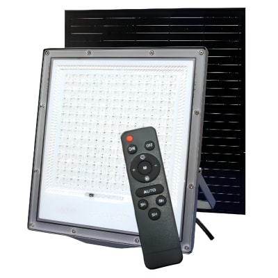 Reflector LED con panel Solar 300W Tricolor Opalux