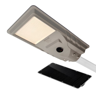 Luminaria Solar LED 500W con sensor radar y fotocelda Opalux1