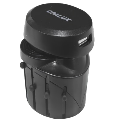 Adaptador Universal de Viaje + USB 1000W Opalux