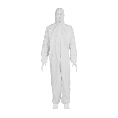 Overol desechable, talla L Truper