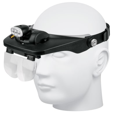 Linterna lupa optovisor con 3 LED Pretul