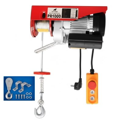 Tecle eléctrico soporta 1000kg 1600w Safari1