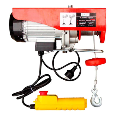 Tecle eléctrico soporta 500kg 1020w Safari