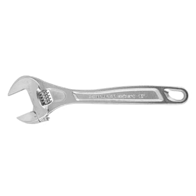 Llave francesa 12'' profesional cromada expert Truper