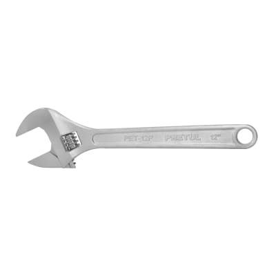 Llave francesa 12'' cromada. pretul