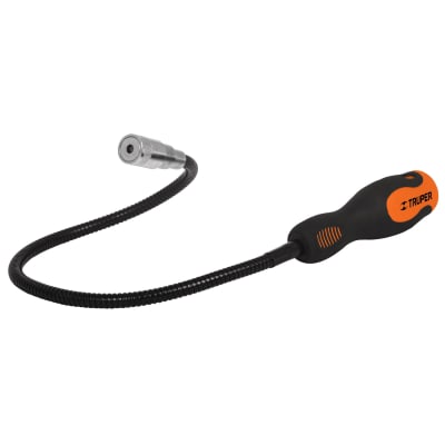 Iman extensible flexible de acero con LED 3 KG