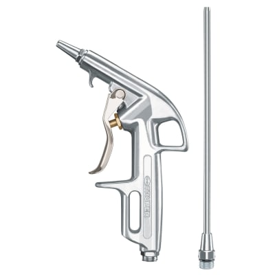 Pistola para sopletear con 2 boquillas Truper