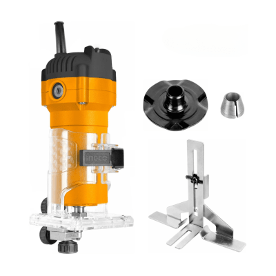 Ruteadora fresadora de palma 600w Ingco