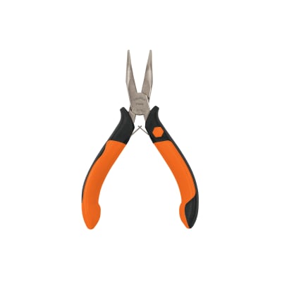 Mini alicate de punta curva 5'' mango comfort grip Truper