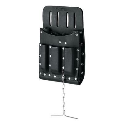 cinturon portaherramientas de cuero 11 compartimientos