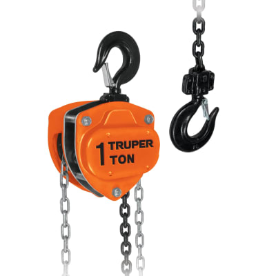Tecle de cadena de 1 ton truper1
