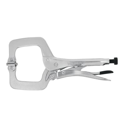 Alicate de presión 11'' tipo ''C'' con mordaza autoajustable Truper
