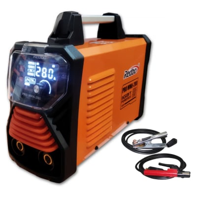 Soldadora inversora Pro MMA 280 Amp Redbo1