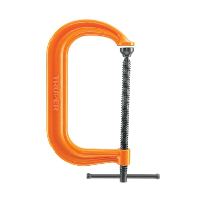 Prensa 8'' forjada en acero. uso industrial. truper1