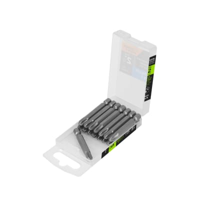 Estuche con 15 puntas de cruz PH3 largo 2´´, Truper Expert