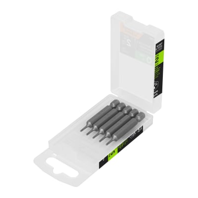 Estuche con 5 puntas torx T6 largo 2´´, Truper Expert