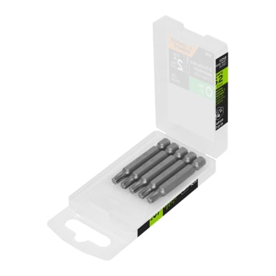 Estuche con 5 puntas torx T27 largo 2´´, Truper Expert1