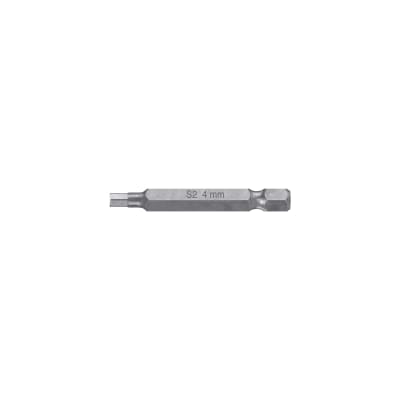 Estuche con 5 puntas hexagonales de 4 mm largo 2'' Truper Expert