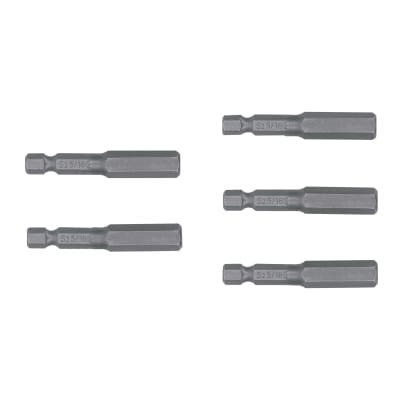 Estuche con 5 puntas hexagonales de 5/16mm largo 2´´, Expert Truper