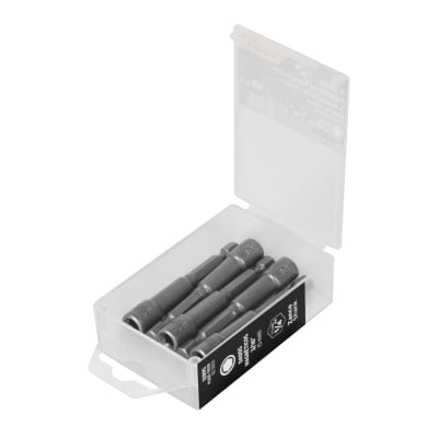 Estuche con 5 dados magnéticos de 3/16´´ largo 2´´, Expert Truper