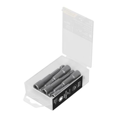 Estuche con 5 dados magnéticos de 1/4´´ largo 2´´, Expert Truper