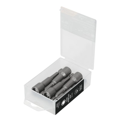 Estuche con 5 dados magnéticos de 5/16´´ largo 2´´, Expert Truper