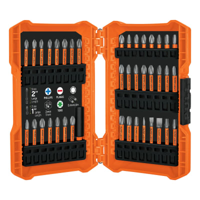 Juego de 40 puntas de impacto mixtas largos 1