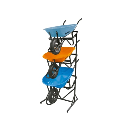 Rack para 3 carretillas estibadas Truper, Truper1