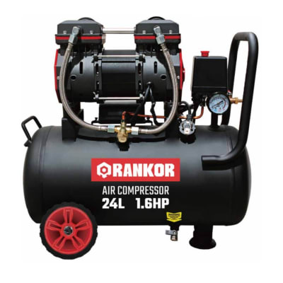 Compresor de aire silenciosa 24L x 1.6HP Rankor1
