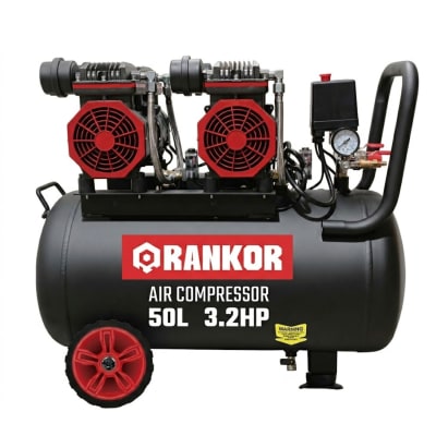 Compresora de aire silenciosa 50L x 3.2HP Rankor1