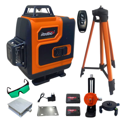 Nivel laser 16 líneas con trípode y maletín Redbo