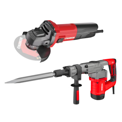 Martillo Demoledor 1300w + Amoladora 950w Rankor