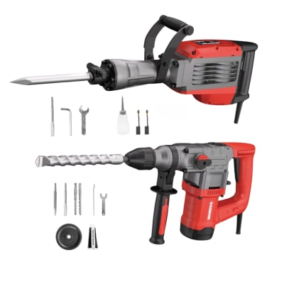 Martillo demoledor 1700w + Rotomartillo Sds Plus 1050w Rankor1