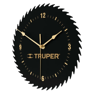 Reloj analógico de pared Truper1