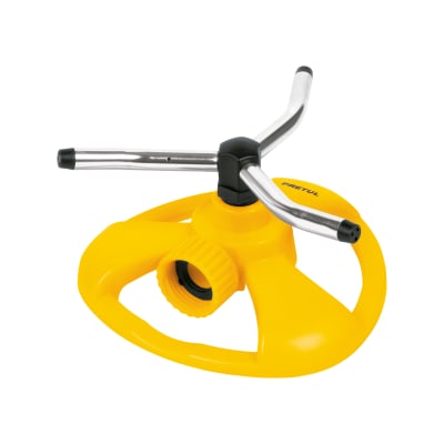 Aspersor giratorio de 3 brazos con base plástica Pretul