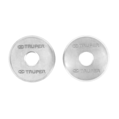 Blíster con 2 cuchillas para cortapisos de mayólica, Truper