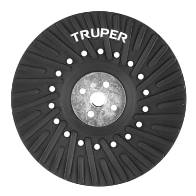 Respaldo para discos de lija 7´´, eje 5/8-11, Truper