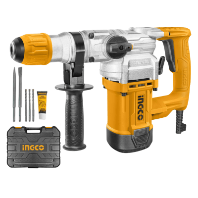 Rotomartillo SDS Plus 1050W 4.5 Joules Ingco RH10506