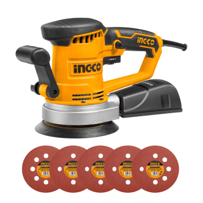 Lijadora roto orbital 450w industrial Ingco1