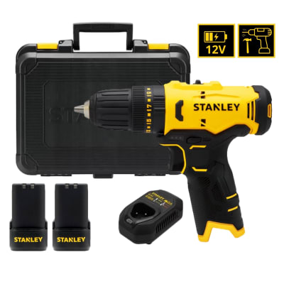 Taladro Percutor Destornillador Inalámbrico 12V Stanley