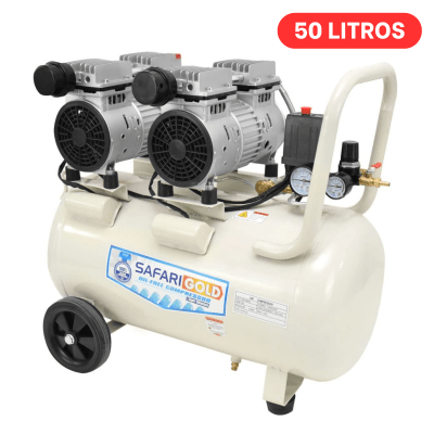 Compresora silenciosa 50 litros Safari